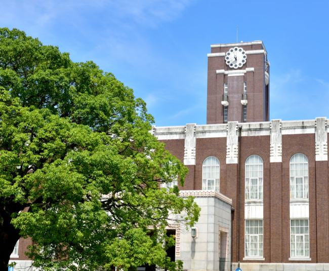 京都大学時計台 ふくりん目地