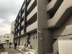 大阪府枚方市内でタイル工事を行いました。